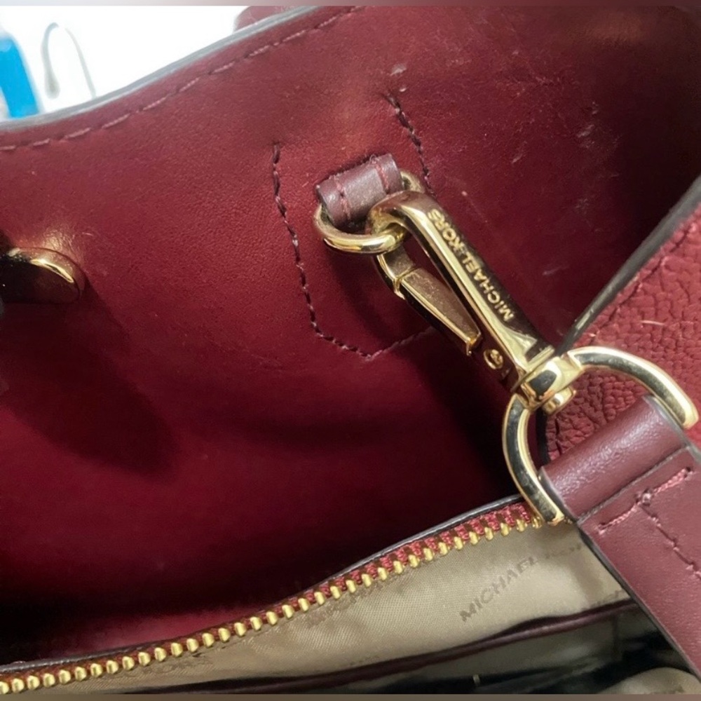 Michael Kors Mercer Gallery Satchel • Large • Reinforced Corners • Center Zip - Picture 12 of 16